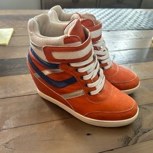 Unique Wild Diva Lounge High Top Sneakers Worn Twice